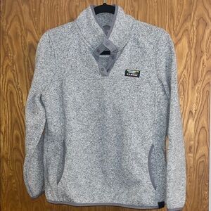 L.L. Bean Woman’s Heathered Gray Pullover Sweater